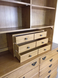 6 Drawer Dresser With Shelving Unit