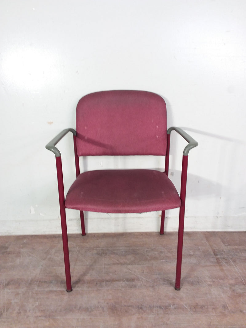 Burgundy Stackable Chair