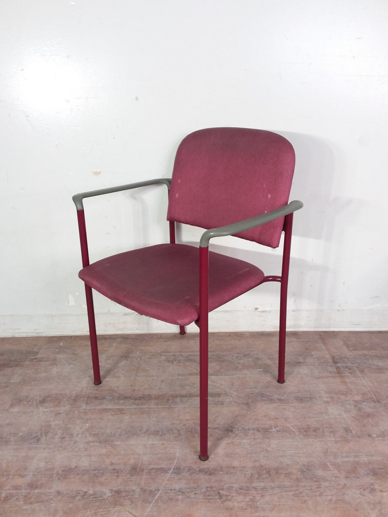 Burgundy Stackable Chair