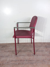 Burgundy Stackable Chair