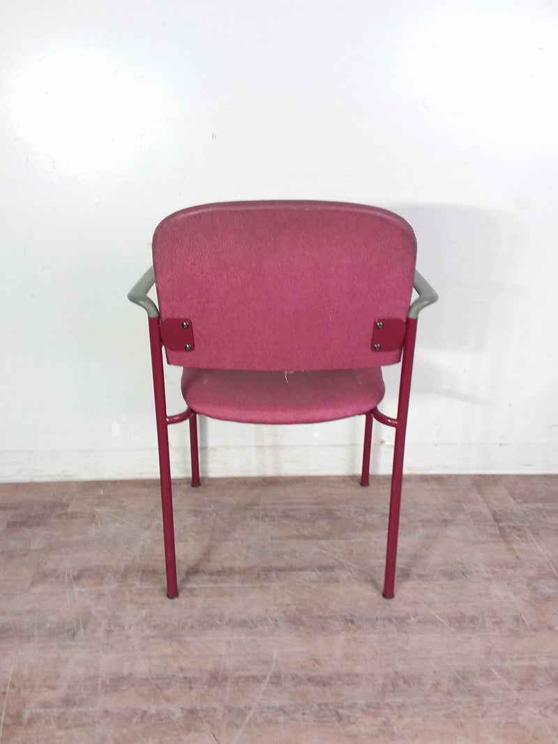 Burgundy Stackable Chair