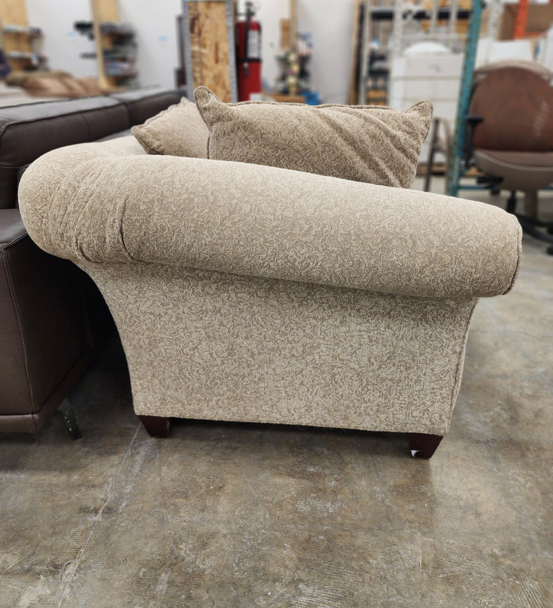 Dark Beige Chaise Lounger