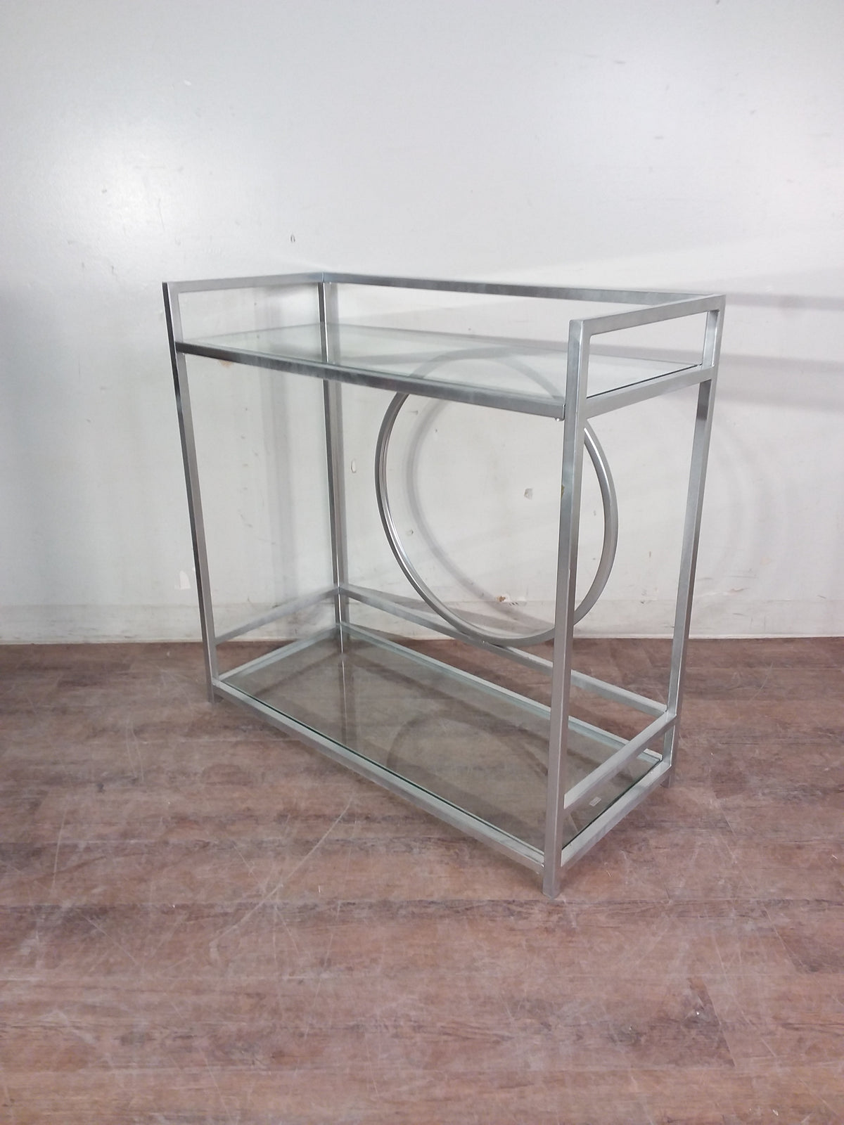 Metal & Glass Table