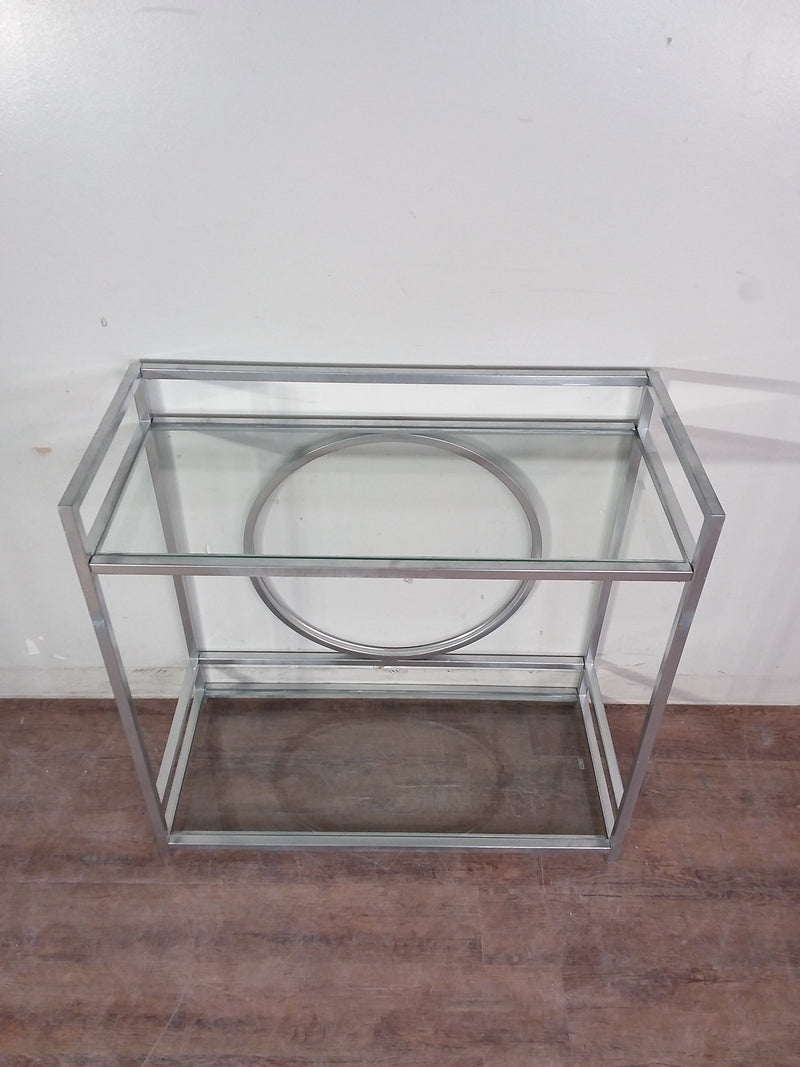 Metal & Glass Table