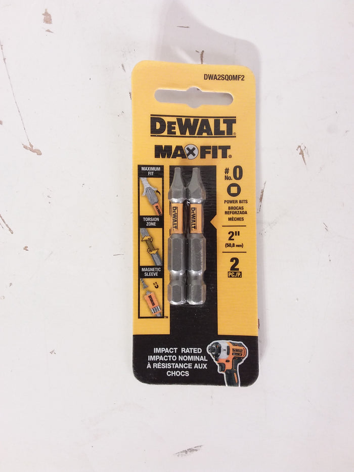 Dewalt #0 2" Impact Rated Bit