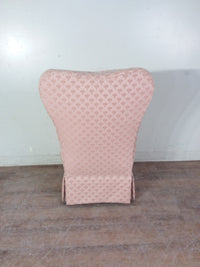 Rose Pink Accent Chair