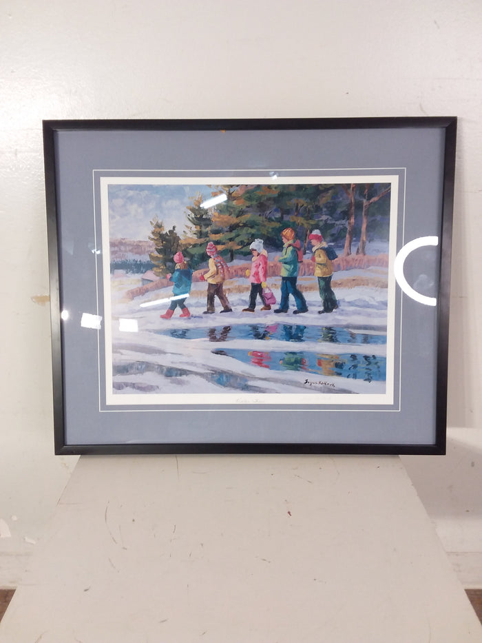 Joyce Kellock's The Thaw Framed Print