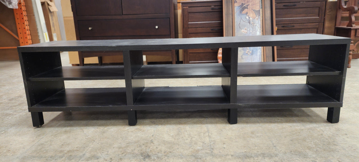 Black Wooden Tv Stand