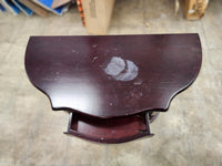 Dark Mahogany 1 Drawer Side Table