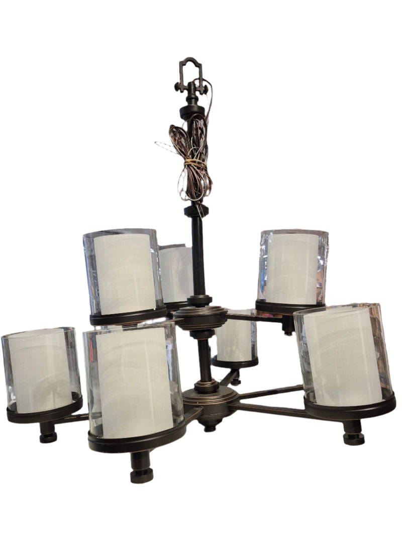 9-Light Chandelier - Oil Rubbed Bronze