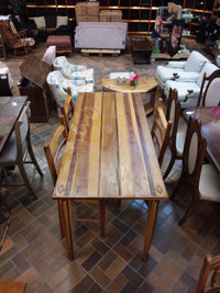 Exotic Wood Dining Set