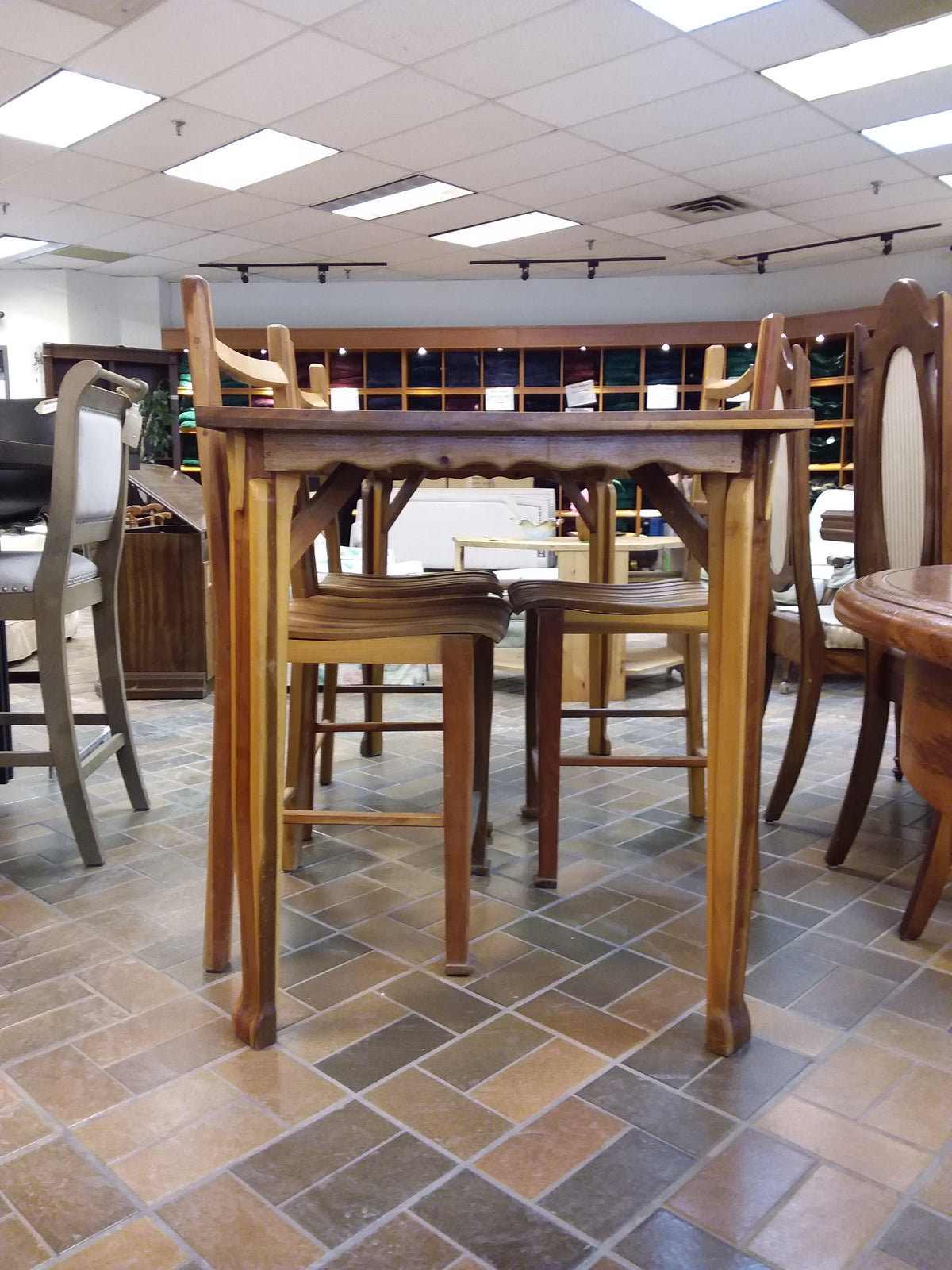 Exotic Wood Dining Set