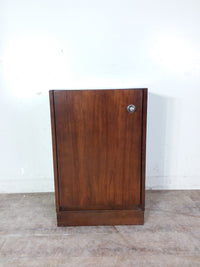 Wood Paneled Storage Cabinet