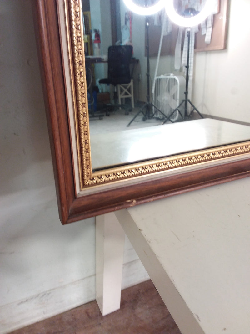 Wood Frame Mirror 29 7/8" x 45 7/8"