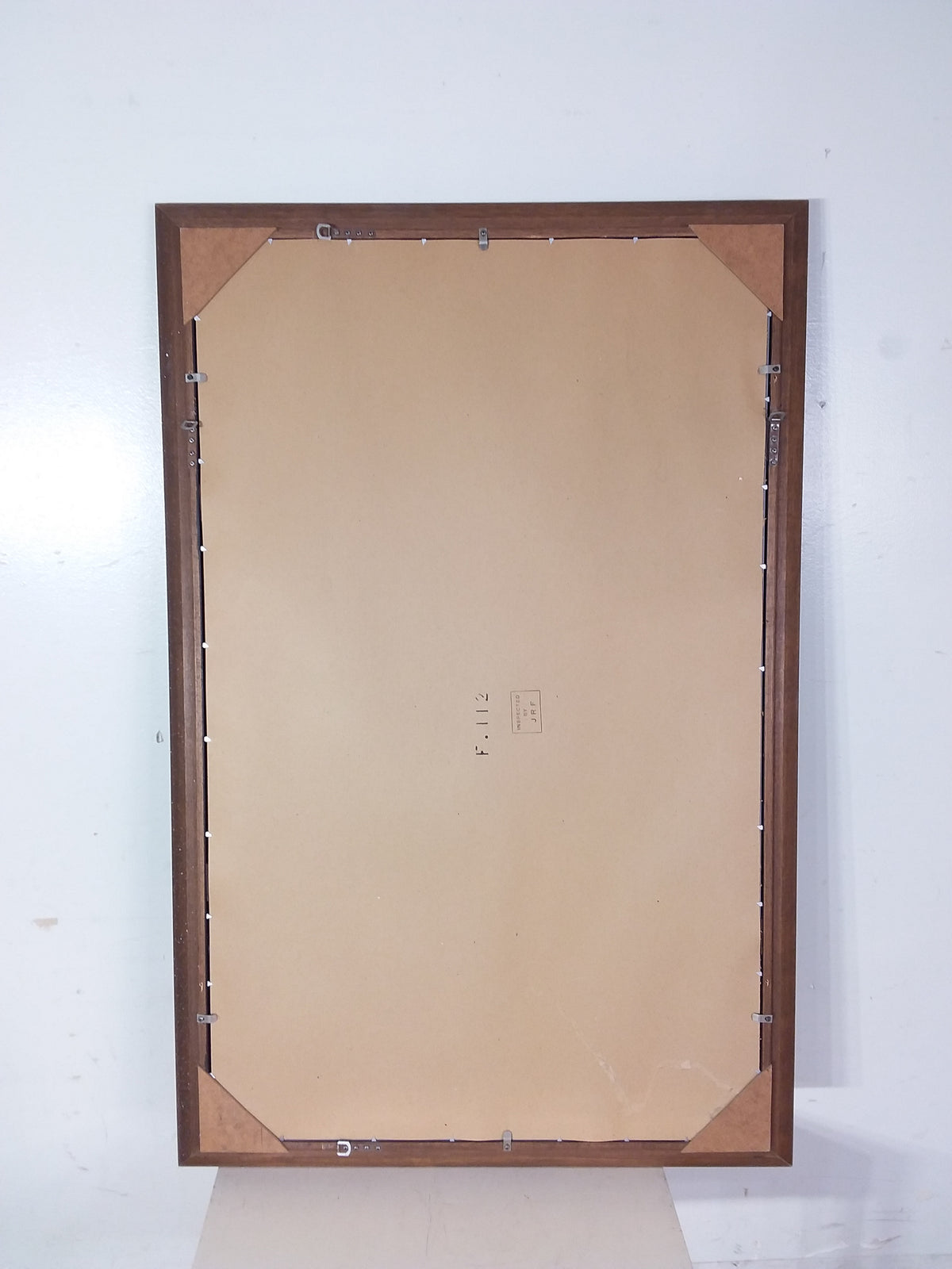 Wood Frame Mirror 29 7/8" x 45 7/8"