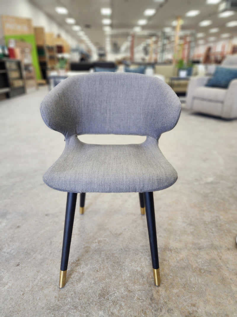 Modern Grey Upholstered Chair