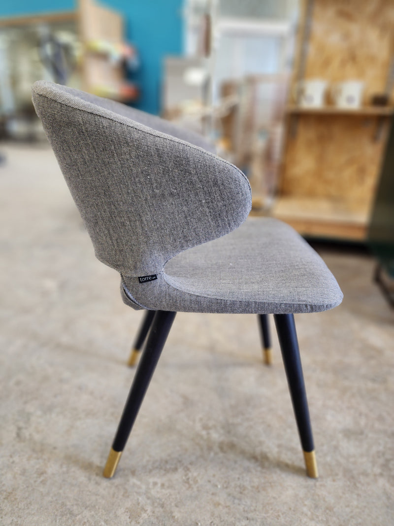 Modern Grey Upholstered Chair