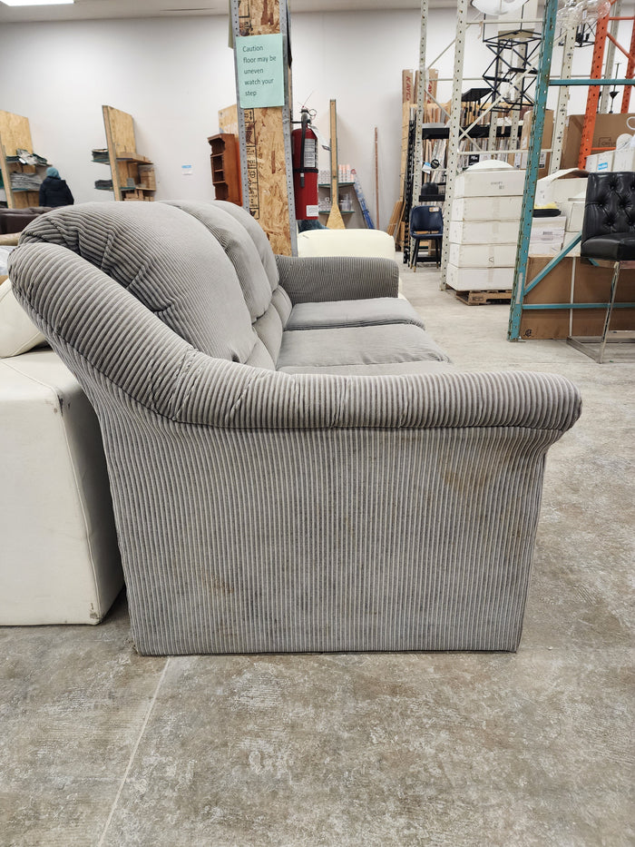 Grey Upholstered 3 Seater Sofa