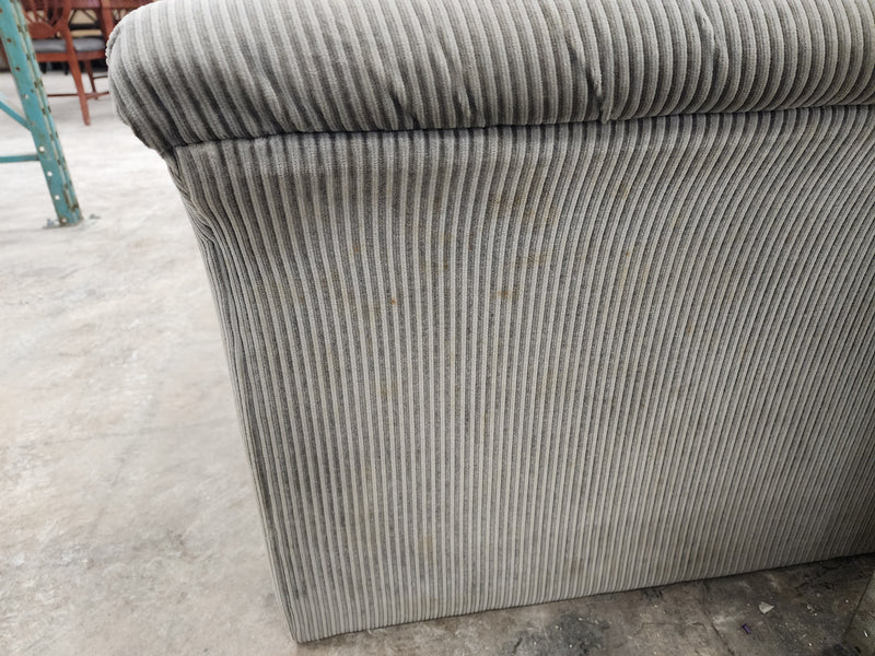 Grey Upholstered 3 Seater Sofa