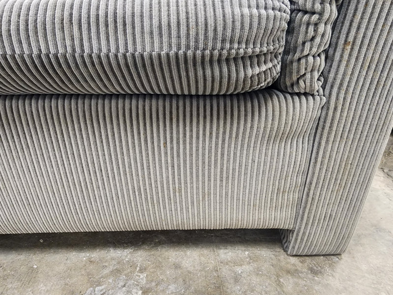 Grey Upholstered 3 Seater Sofa