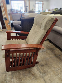 Grey Rocking Chair