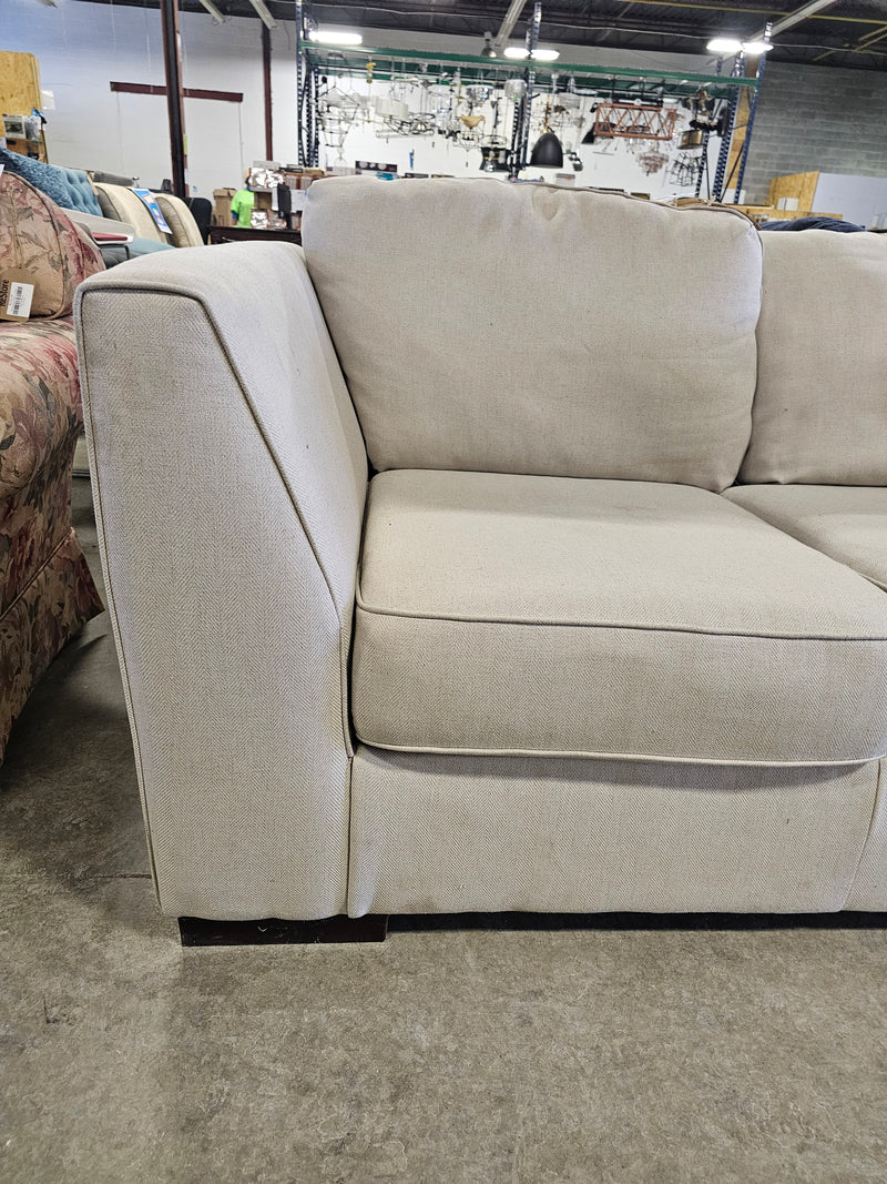 Fabric Loveseat | Beige