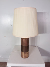 Metallic Base Table Lamp