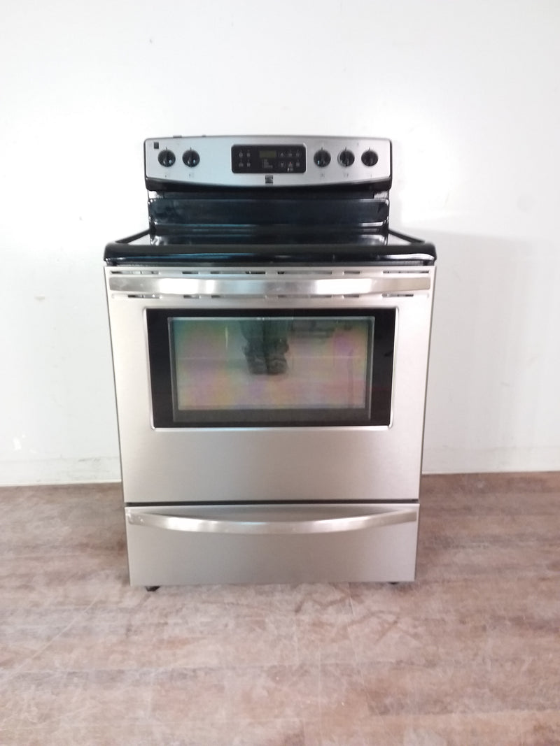 Black Glass Top Electric Stove