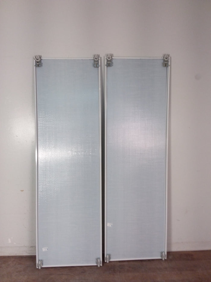 Pair Of Mirrored Sliding Closet Doors