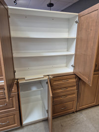 Medium Brown Maple Kitchen with Pantry