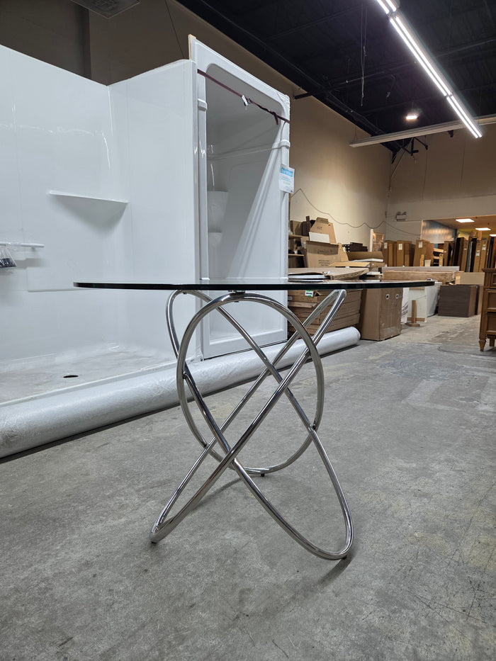 Glass Round Table