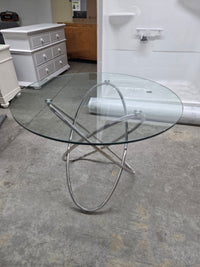 Glass Round Table