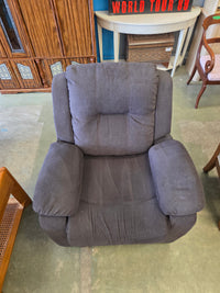 Electric Recliner Chair in Dark charcoal color