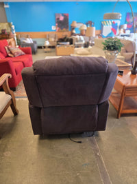 Electric Recliner Chair in Dark charcoal color