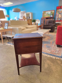 Wooden side table with one Drawer