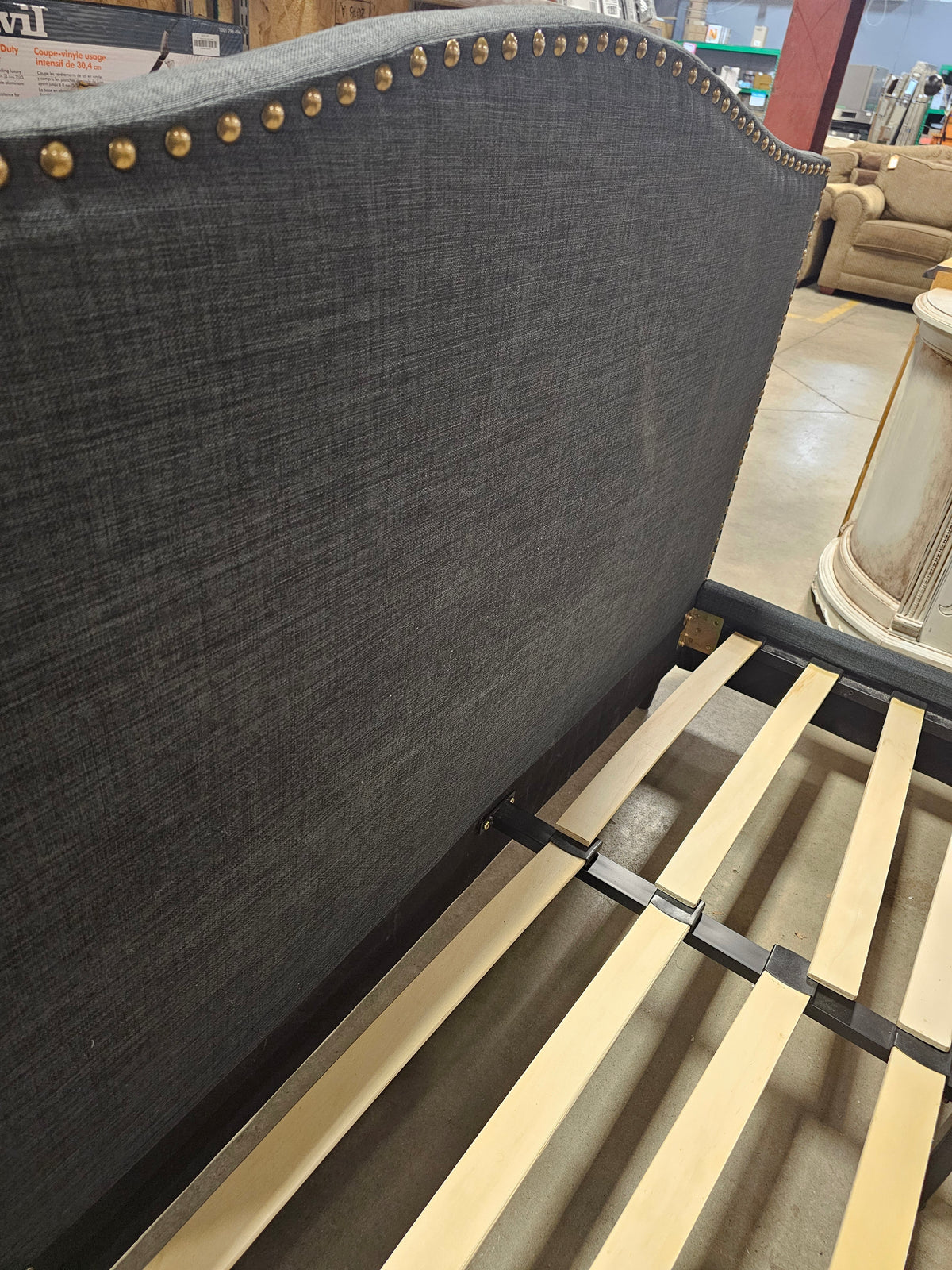 Fabric Double Bed Frame