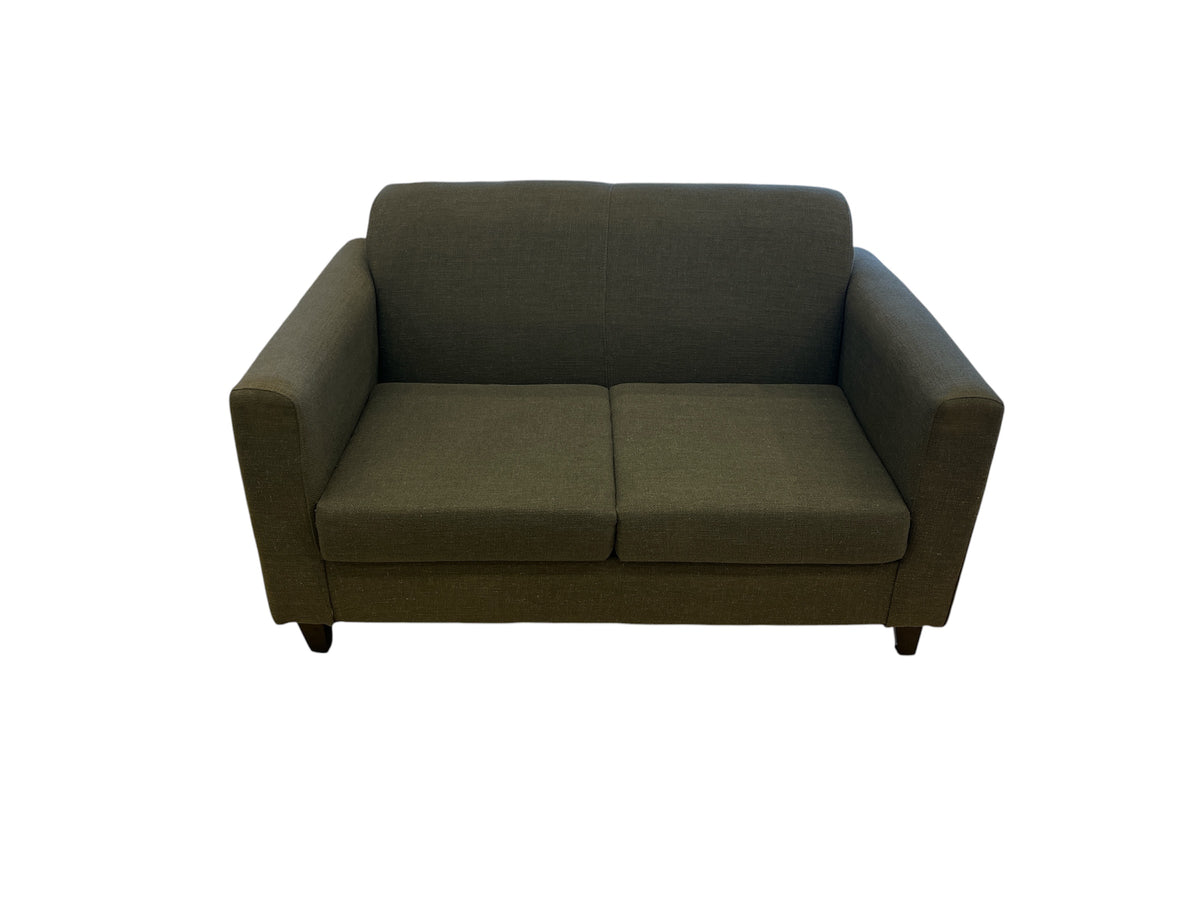 Modern Dark Grey Loveseat Sofa