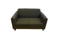 Modern Dark Grey Loveseat Sofa
