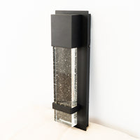 Venecia Outdoor LED Wall Light in Black