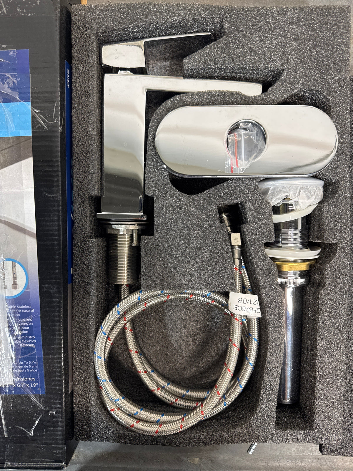 Augusta Single-Handle Bath Faucet in Chrome
