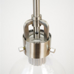 Kinetic LED 6" Mini Pendant Dark Satin Nickel