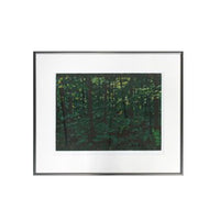 Forest Interior 35-inch Serigraph Painting by David Peter Hunsberger