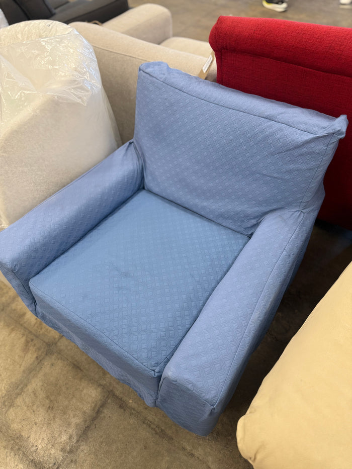 Small Light Blue Armchair