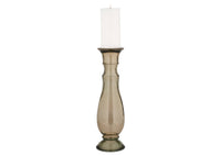 15.75" Recycled Glass Candle Holder