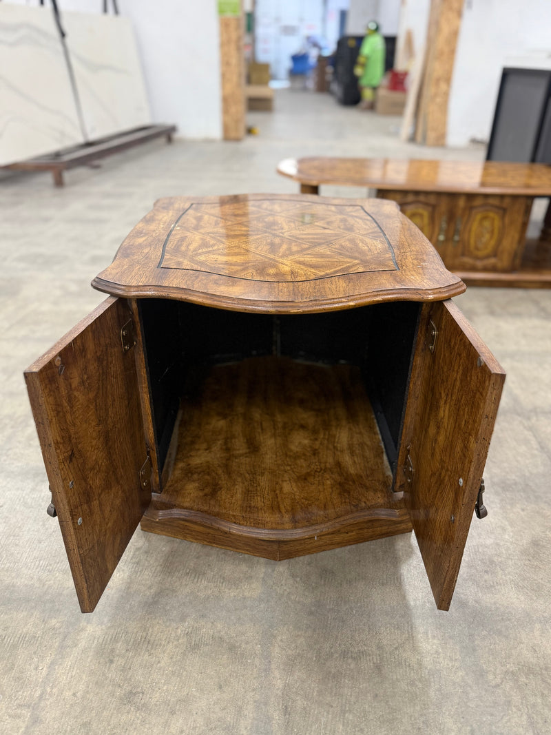 Light Honey Brown Side Table