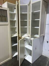 Cameo Beige Upper Kitchen Cabinet Set