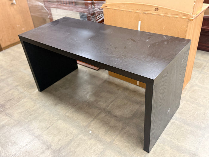 Black Solid Wood Office Desk