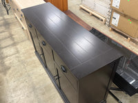 Midnight Brown Wood Sideboard