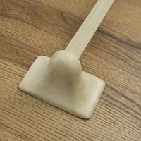 22-inch W Porcelain Wall-Mount Towel Bar in Chiaro Beige