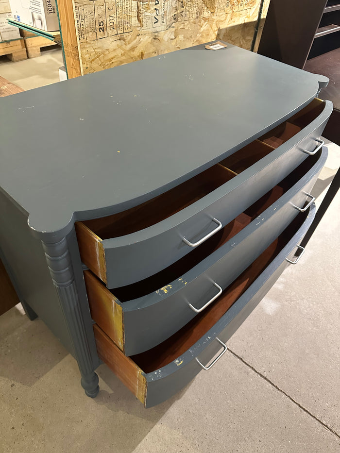 Curved Blue Dresser